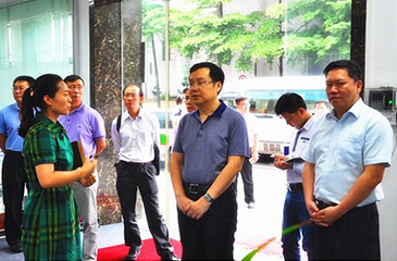 东莞市张科常务副市长一行莅临常平科技园参观考察
