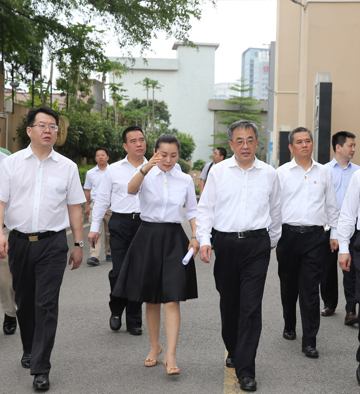 中央政治局委员、广东省委书记来访
