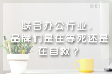 联合办公行业，品牌们是在等死还是在自救？